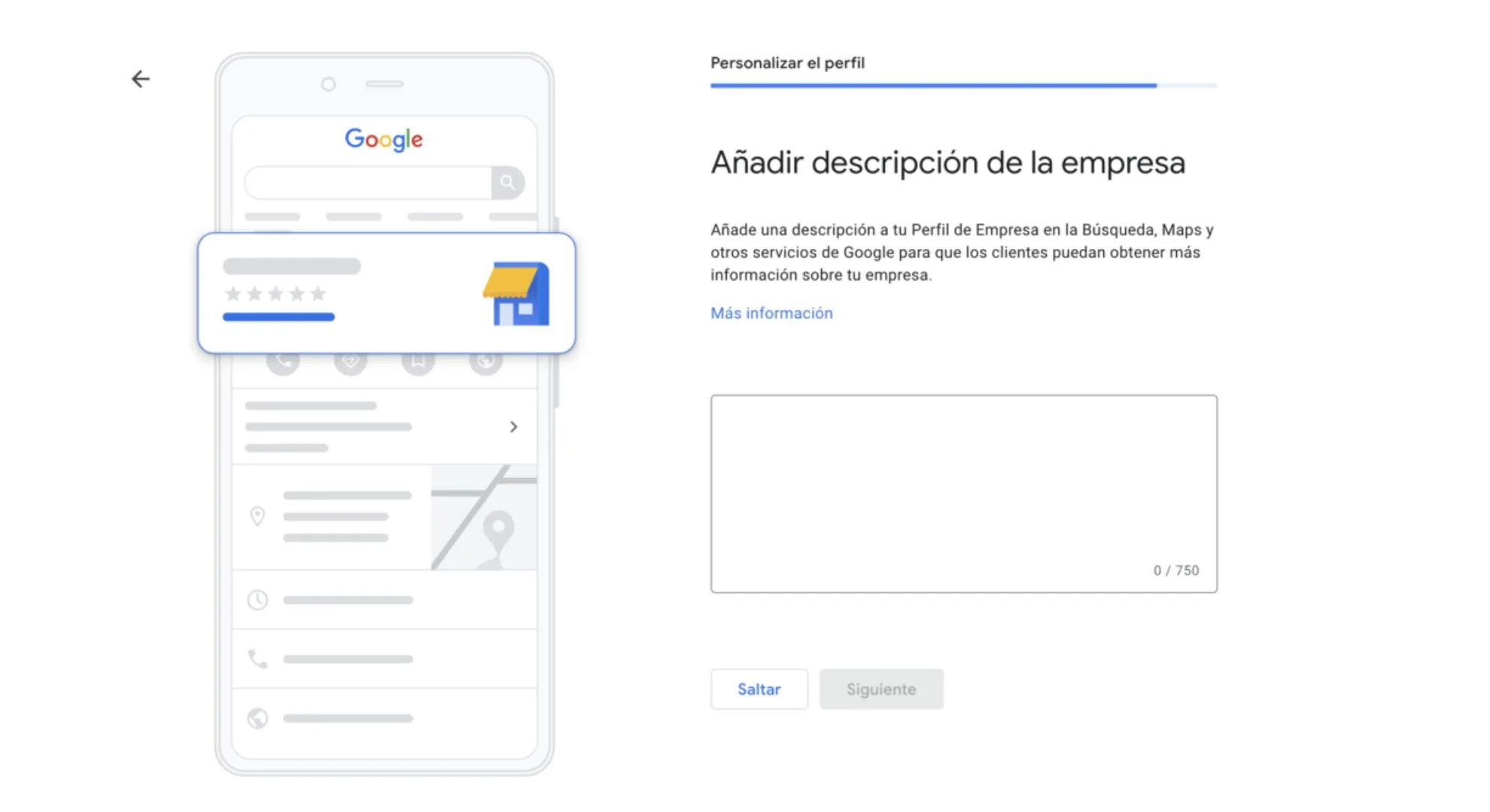 Configuración y optimización del perfil de Google My Business