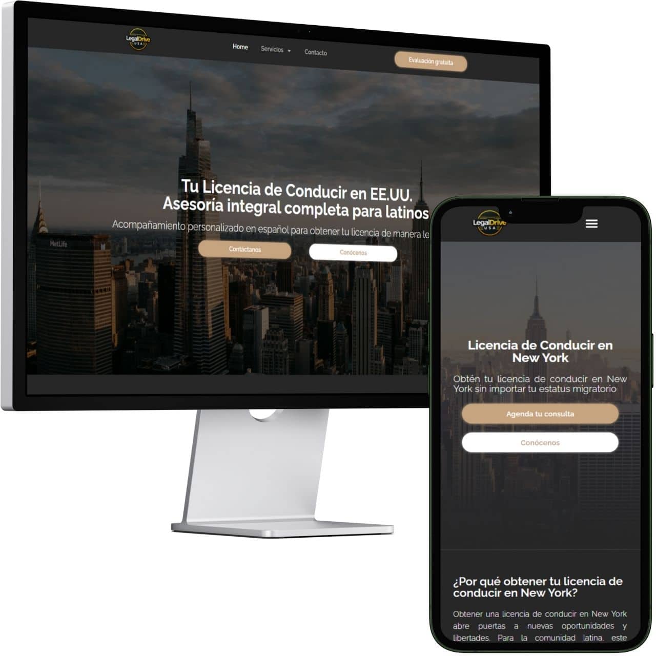 Legal Drive - Diseño de Páginas Web