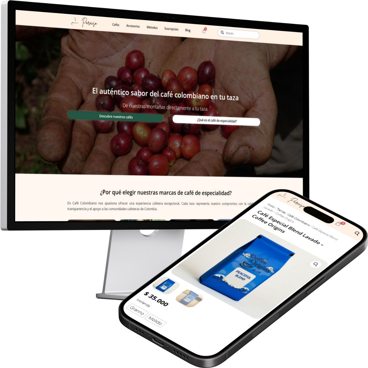 Consultor SEO Ecommerce - Paraíso Café