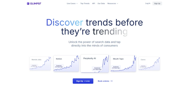 Glimpse – Google Trends Supercharged