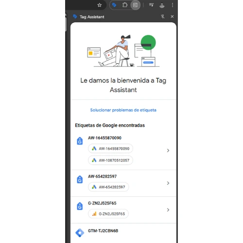 Google Tag Assistant 1