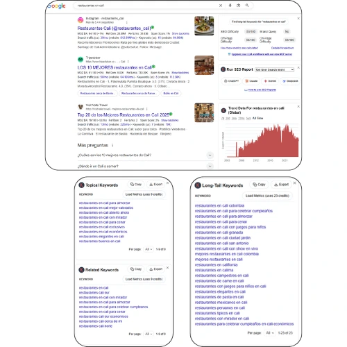 Keywords Everywhere - Keyword Tool 1