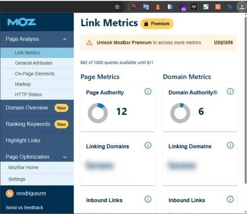 MozBar 1