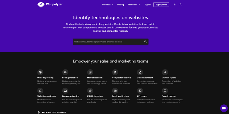 Wappalyzer-Technology-profiler